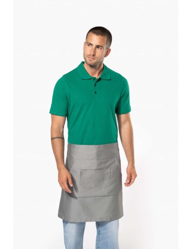 K-KA899-POLYCOTTON MID-LENGTH APRON